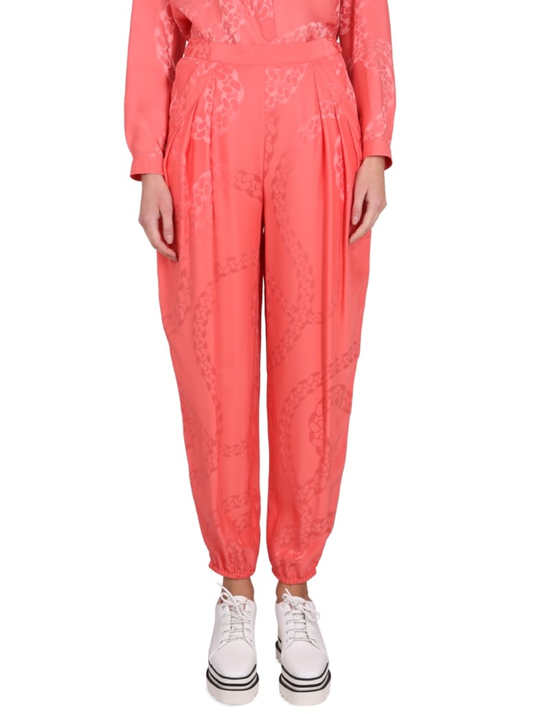silk blend pants by Selfnex