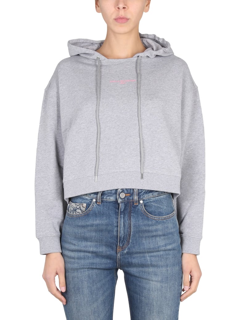 sweatshirt with logo embroidery by Selfnex
