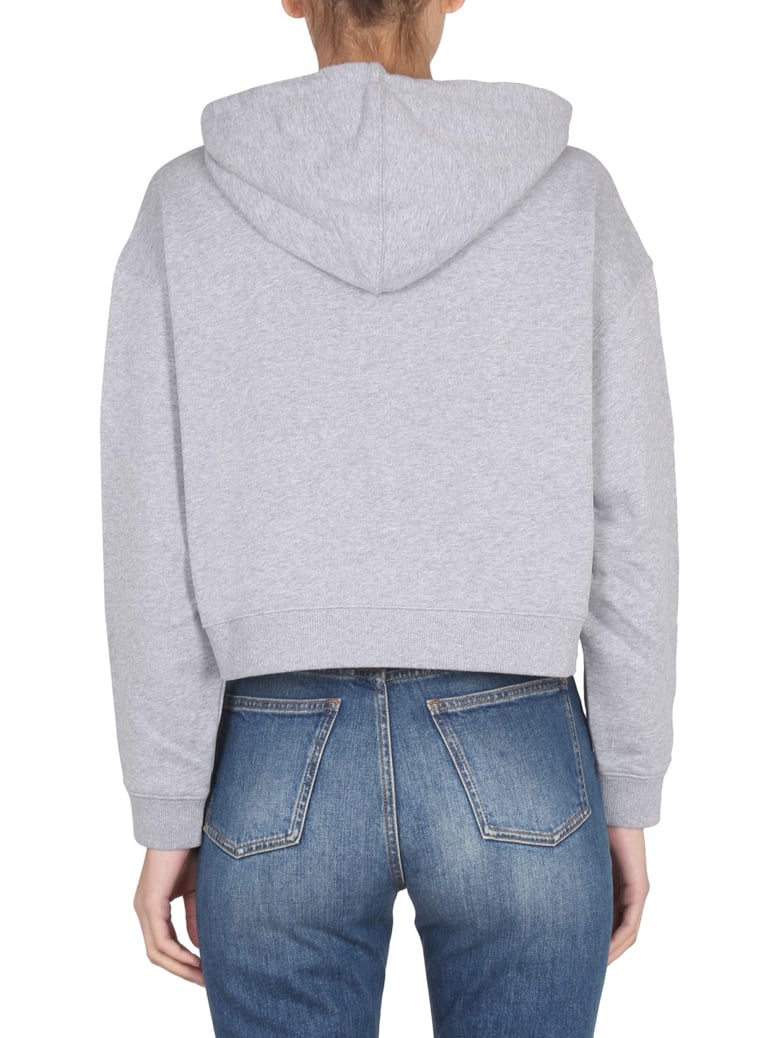 sweatshirt with logo embroidery by Selfnex