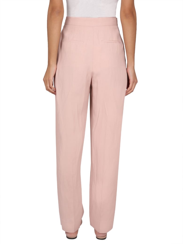 soft trousers with hook and eye closure by Selfnex