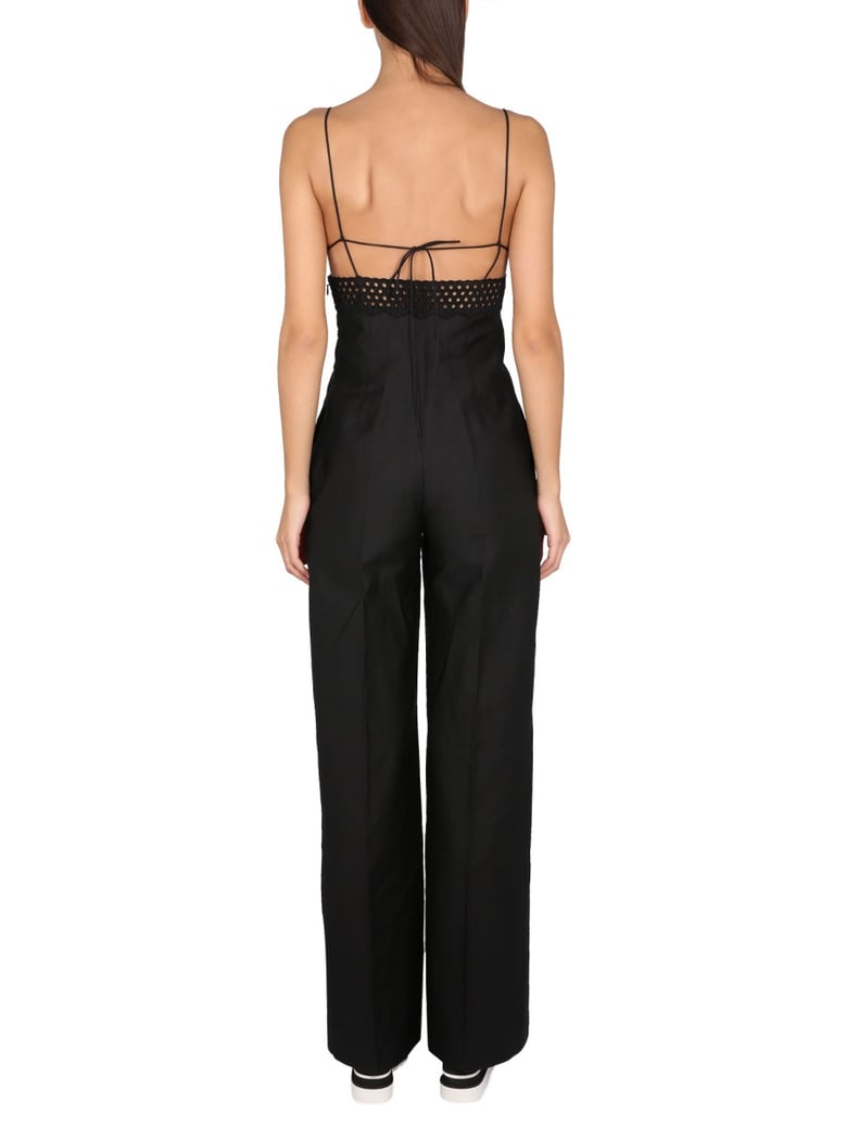 sangallo bustier jumpsuit by Selfnex