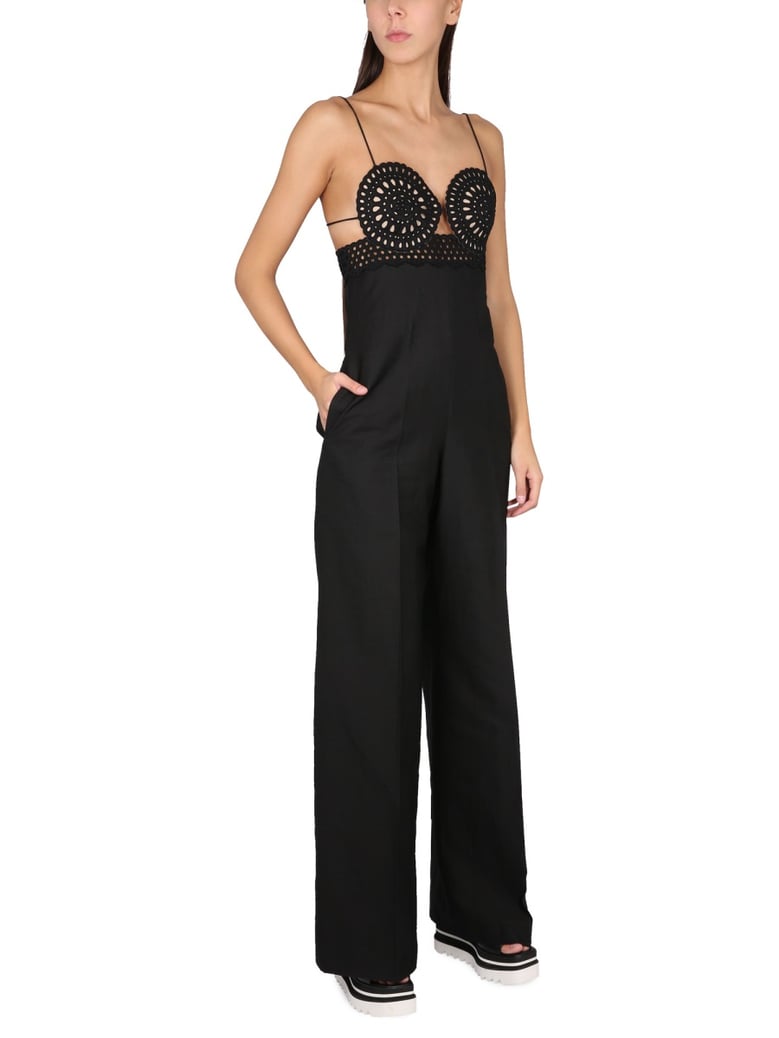 sangallo bustier jumpsuit by Selfnex