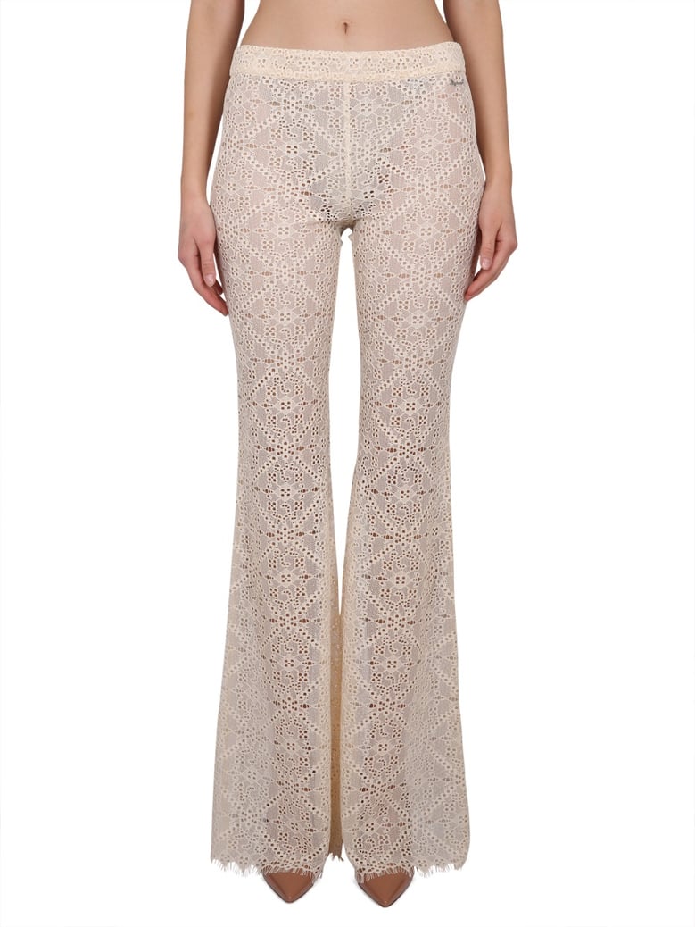 pants with embroidery by Selfnex