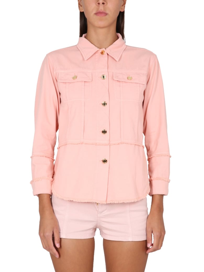 cotton denim shirt by Selfnex