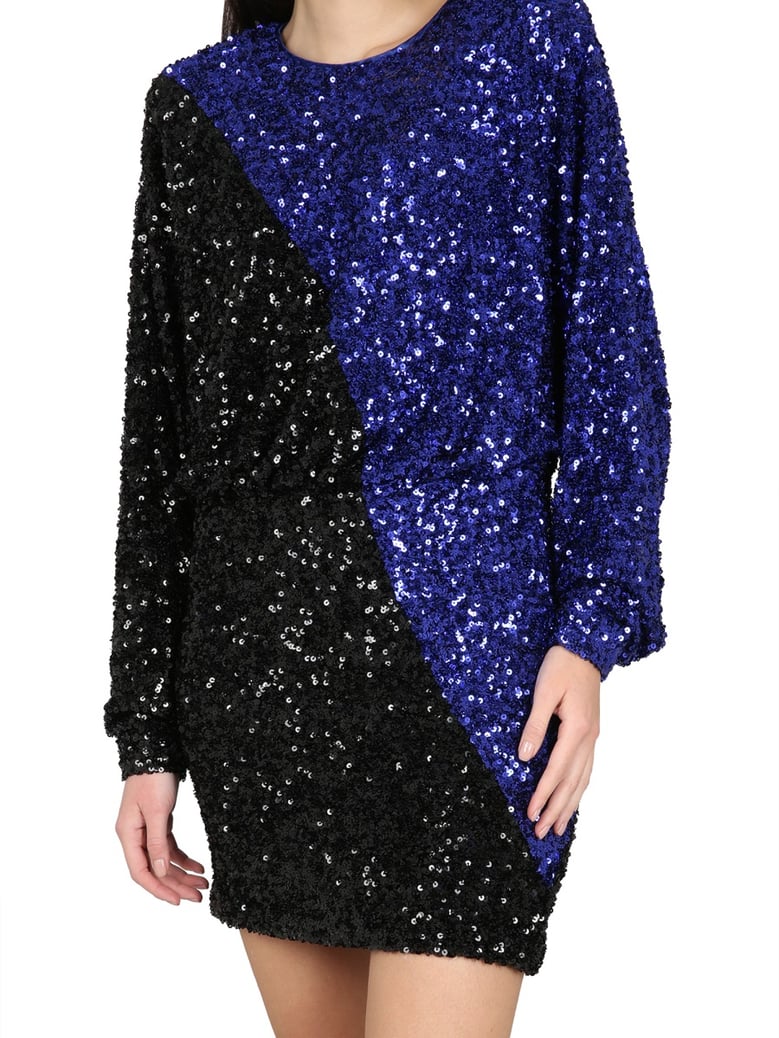 sequin dress with back zipper by Selfnex