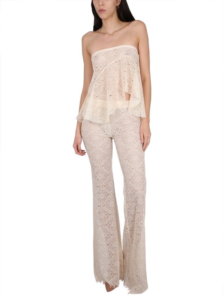 top with all over embroidery by Selfnex