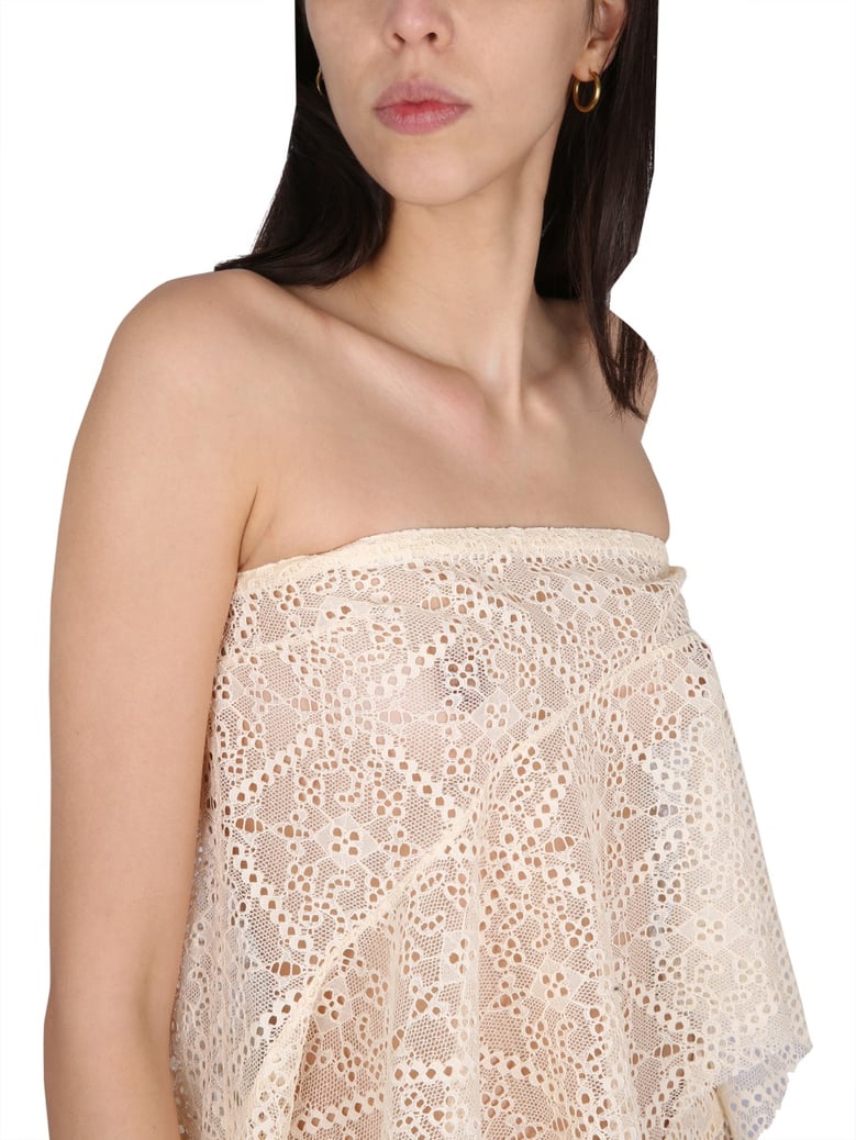 top with all over embroidery by Selfnex