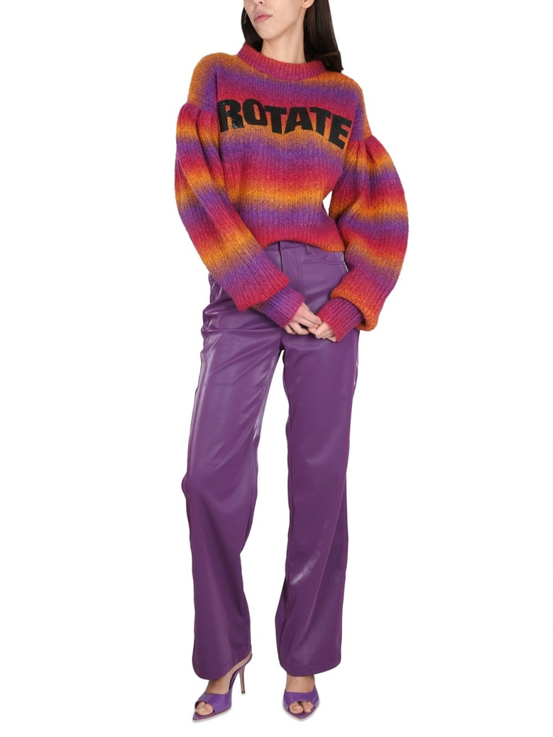 crewneck sweater with logo by Selfnex