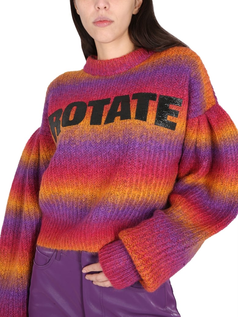 crewneck sweater with logo by Selfnex