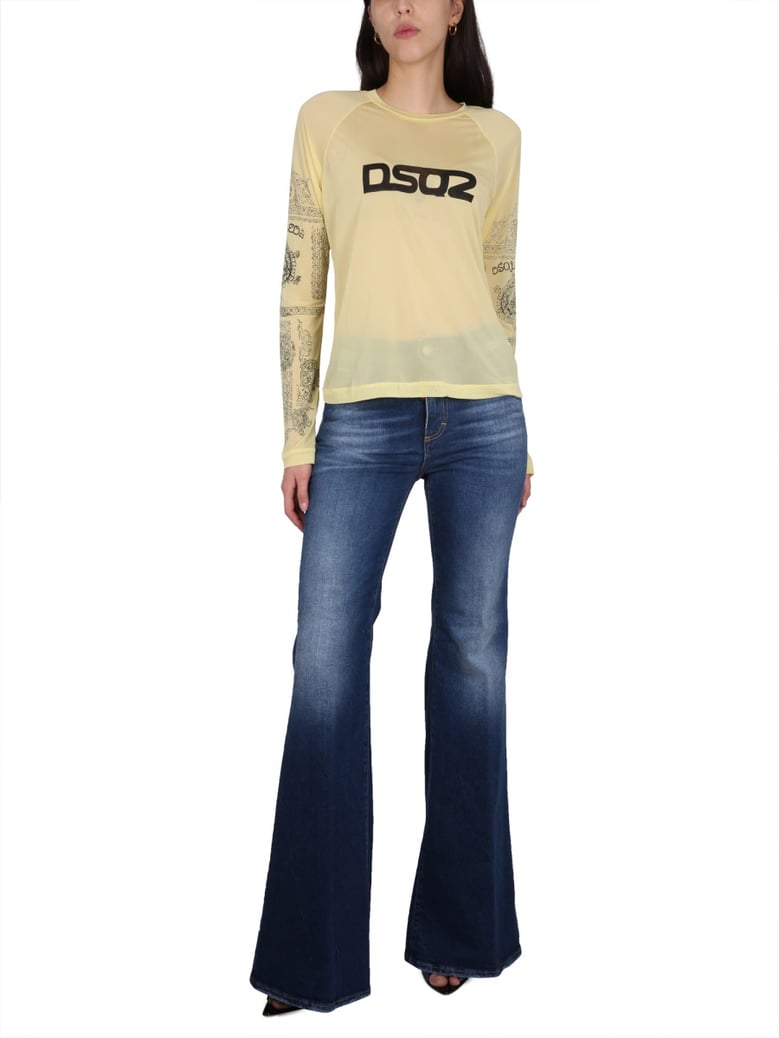 logo print t-shirt by Selfnex