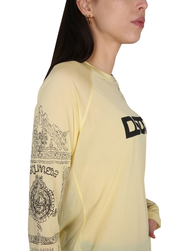 logo print t-shirt by Selfnex