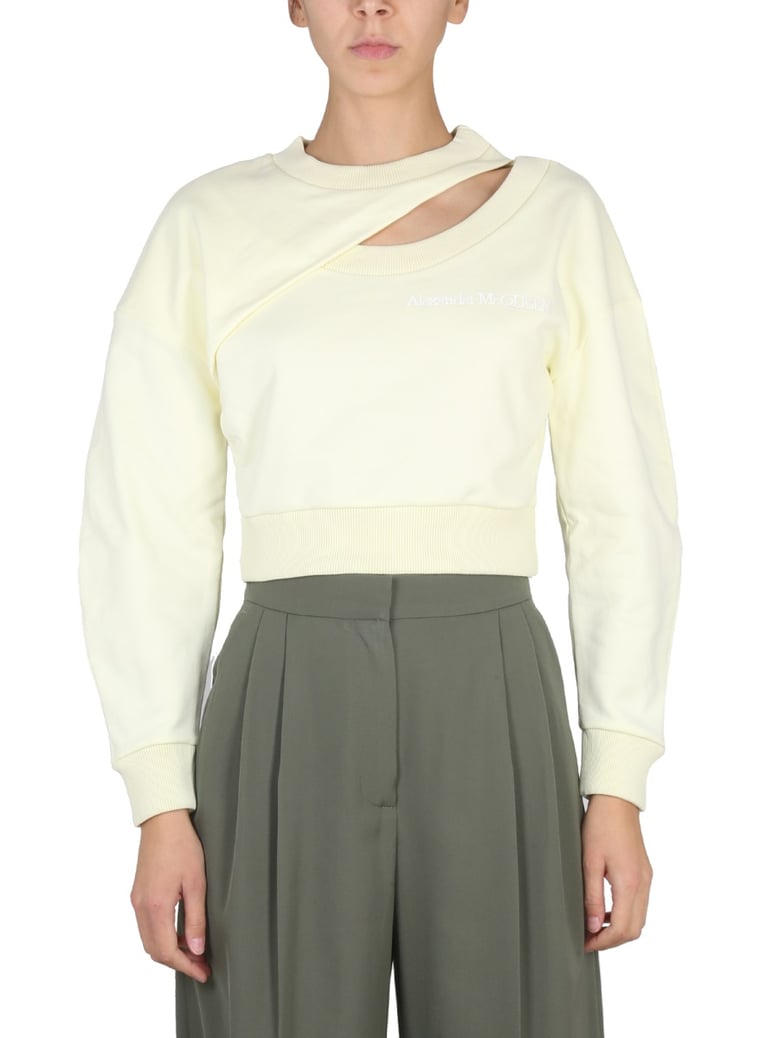 cropped sweatshirt by Selfnex