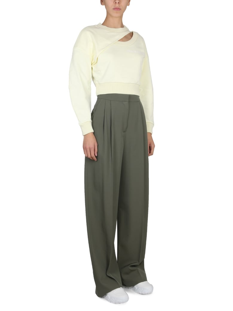 cropped sweatshirt by Selfnex