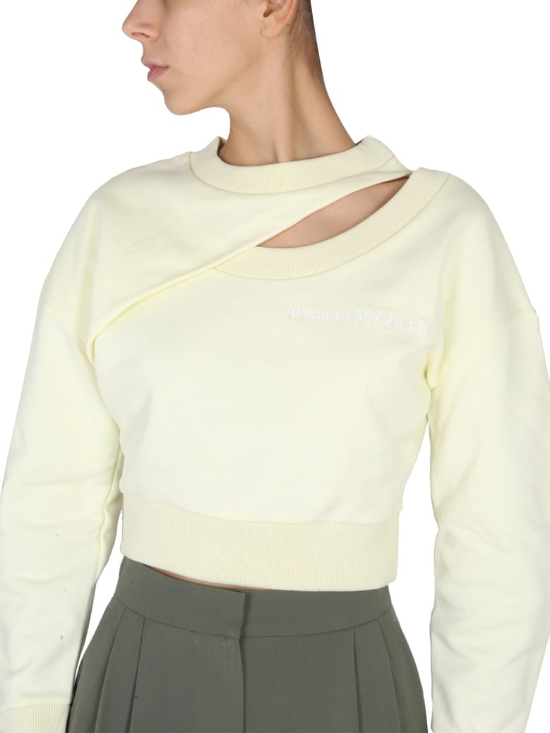 cropped sweatshirt by Selfnex