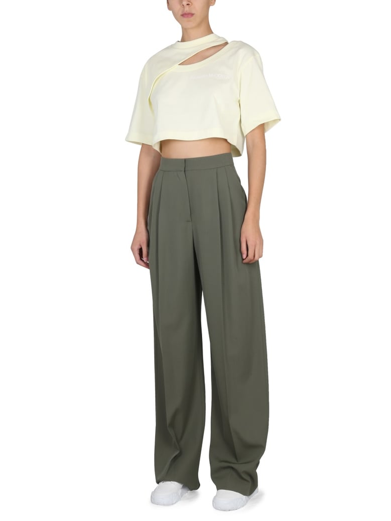 wide leg pants by Selfnex