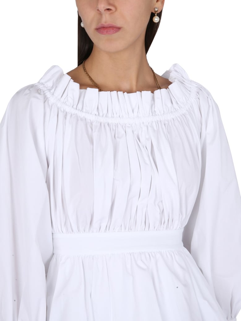 cotton poplin top by Selfnex
