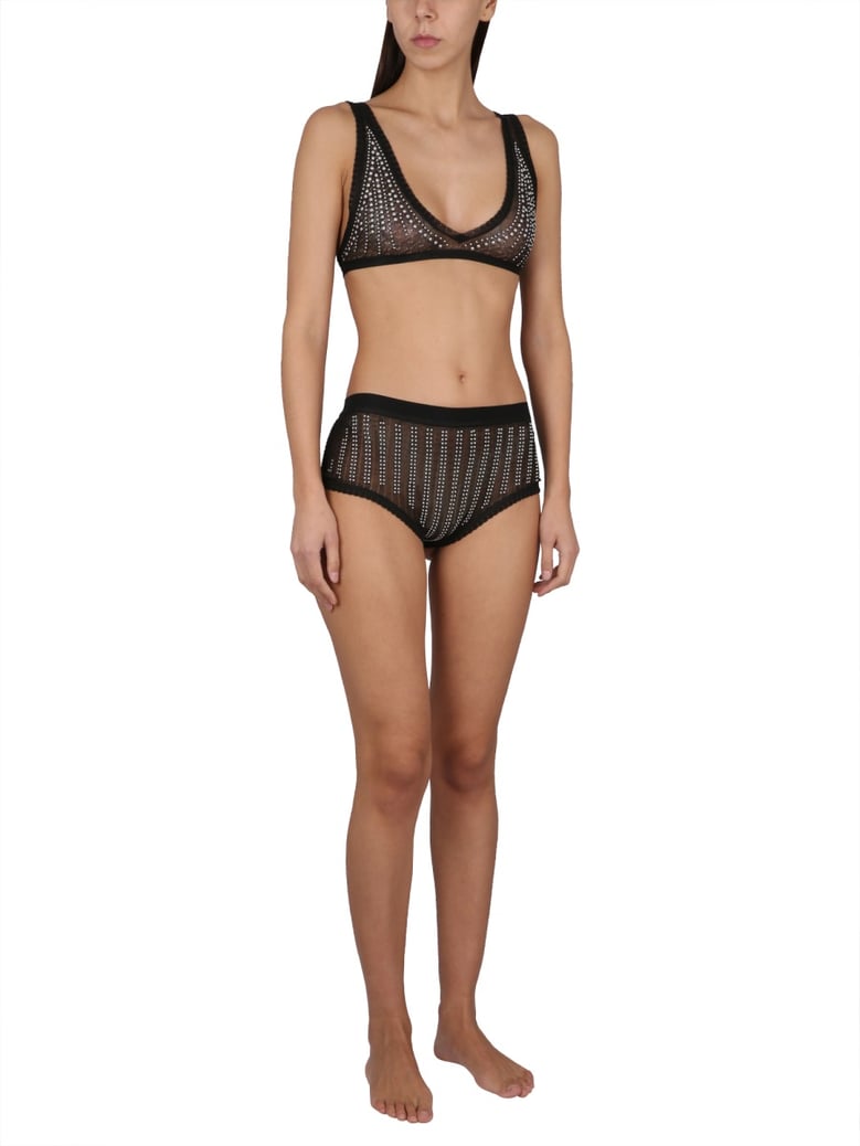 high waist panties with studs by Selfnex