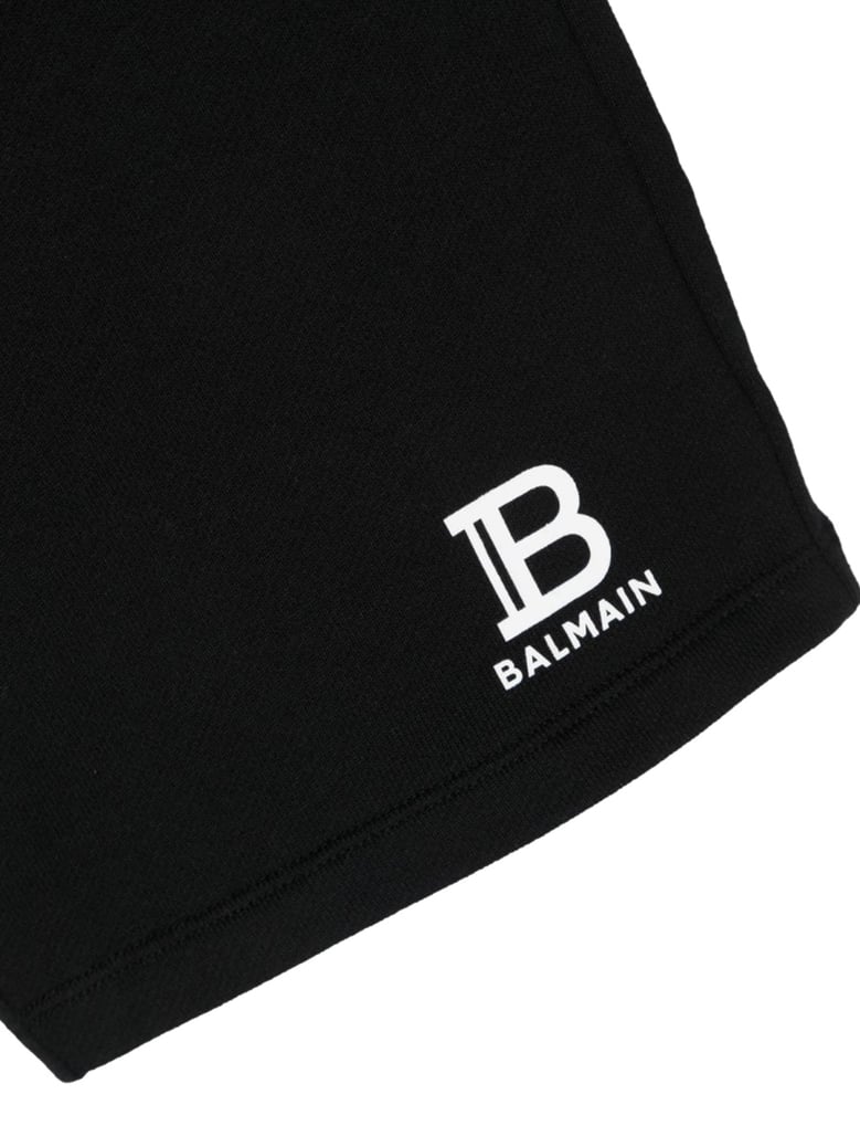 shorts bermuda sweatshirt black by Selfnex