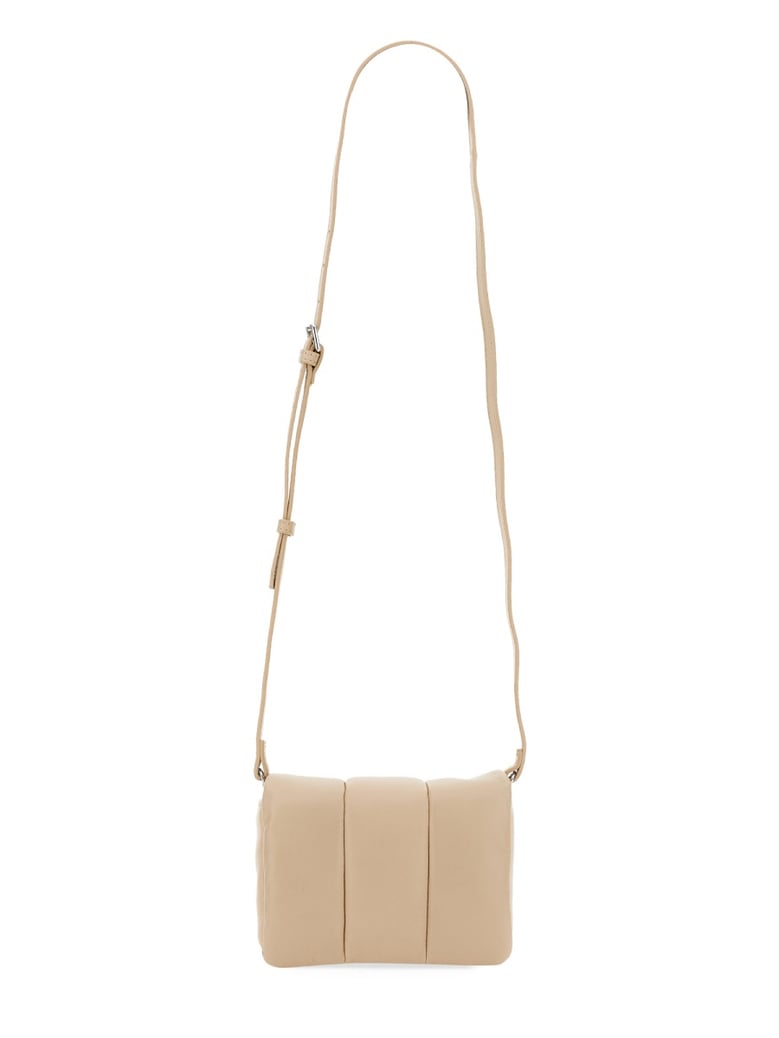 adjustable shoulder bag in ivory by Selfnex