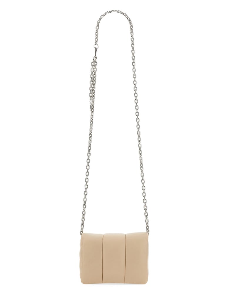 adjustable shoulder bag in ivory by Selfnex