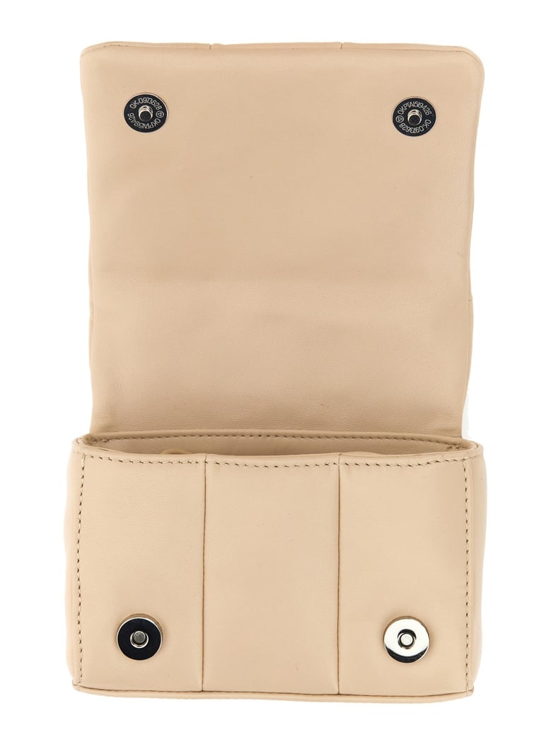 adjustable shoulder bag in ivory by Selfnex