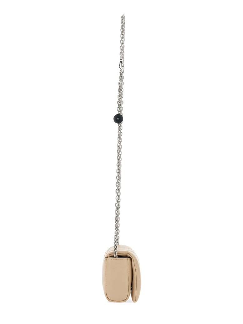 adjustable shoulder bag in ivory by Selfnex