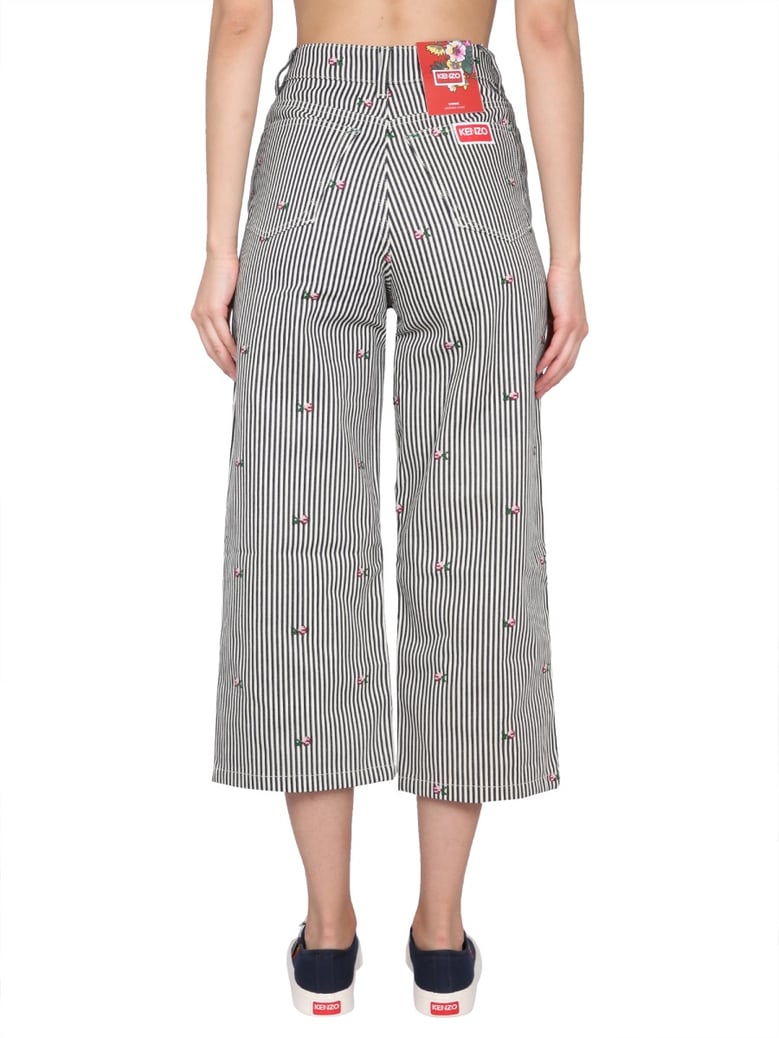 cropped fit jeans by Selfnex