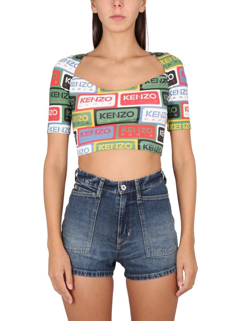 kenzo labels short top by Selfnex