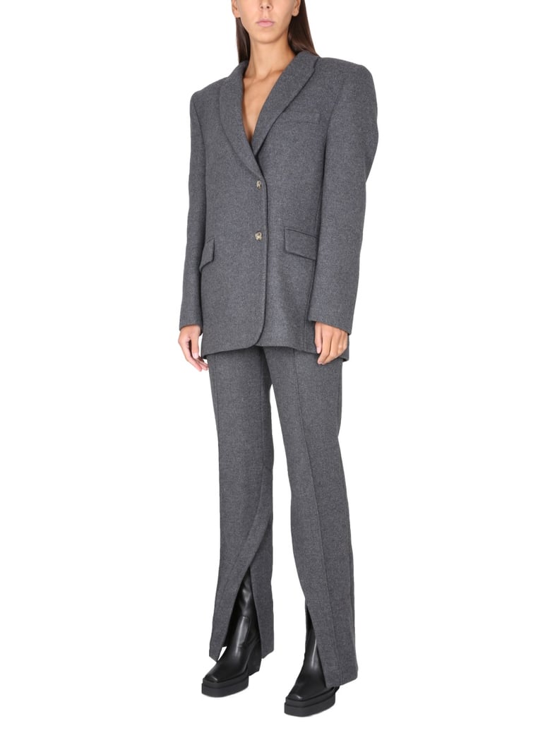 grenada pants with peaked lapels by Selfnex