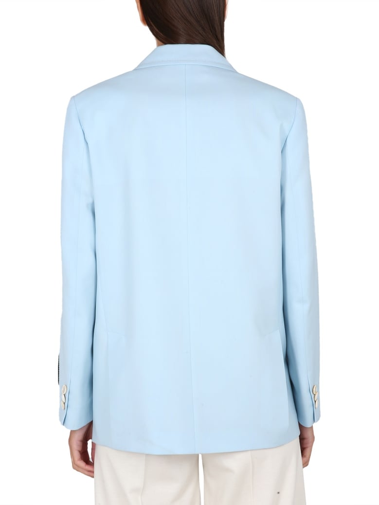 cool wool long blazer by Selfnex