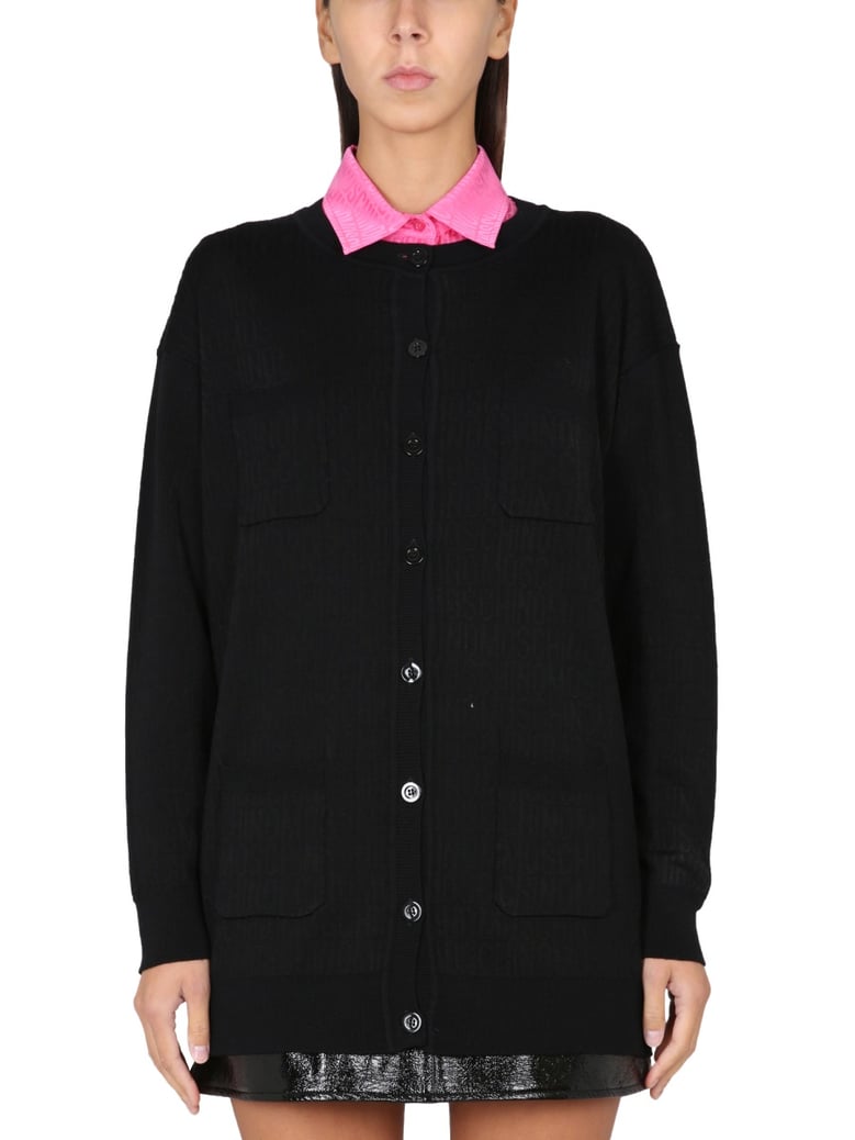 cardigan with logo by Selfnex