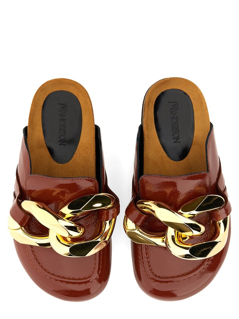 mule chain brown by Selfnex