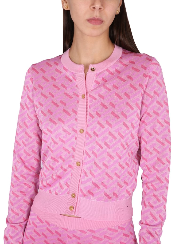 jacquard cardigan by Selfnex