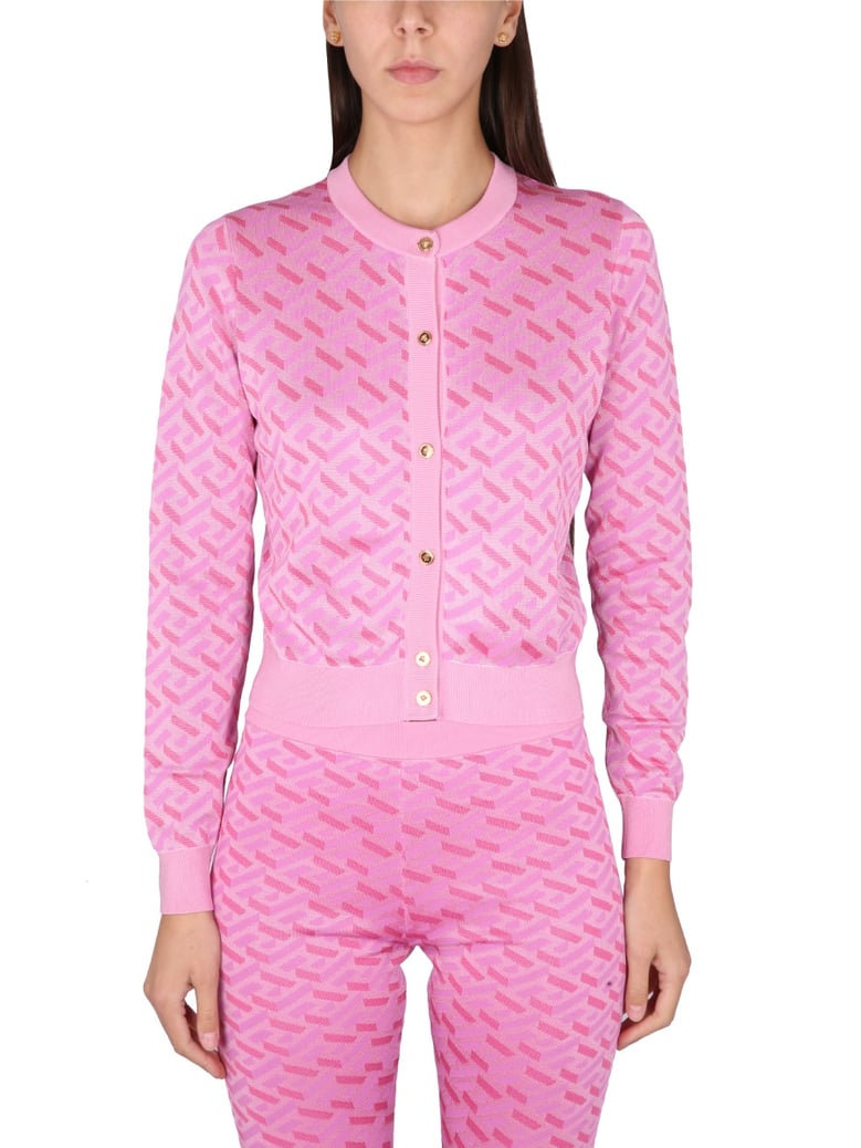 jacquard cardigan by Selfnex