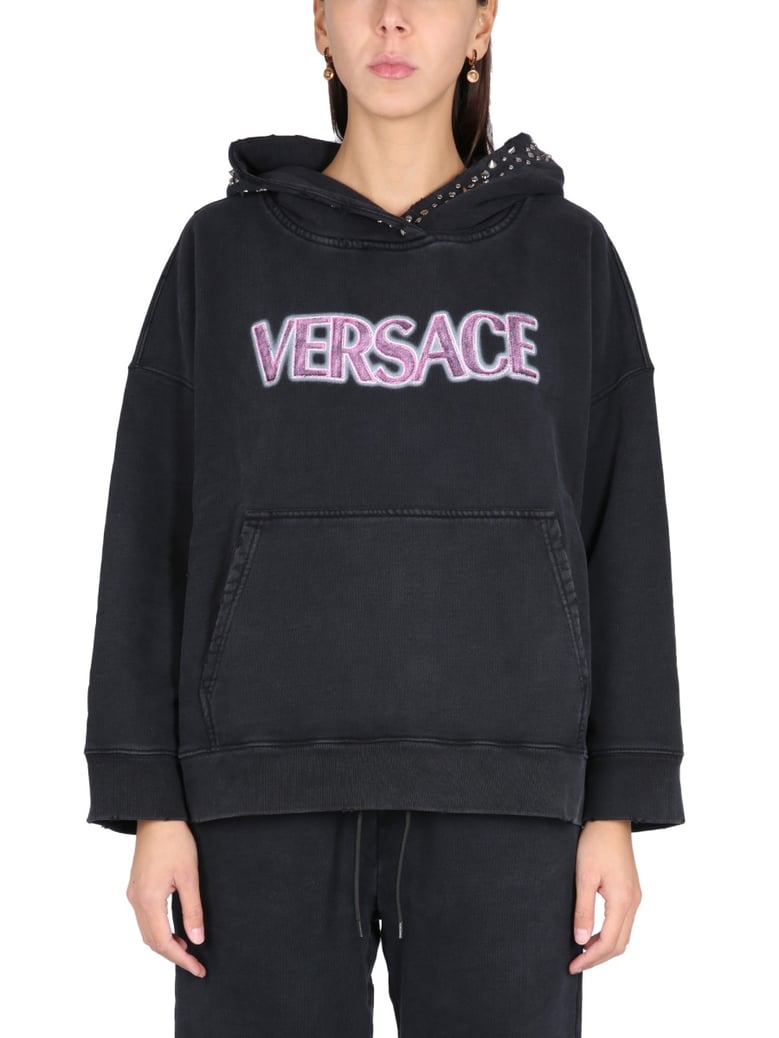 sweatshirt with studs by Selfnex