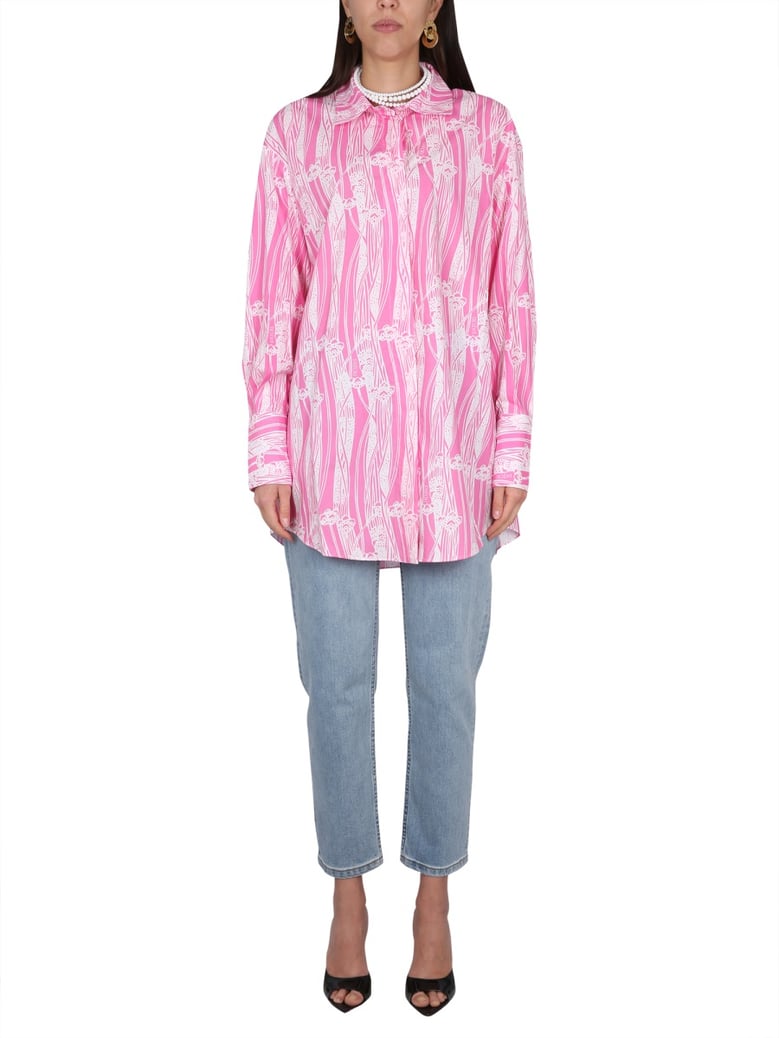 shirt dress with classic collar by Selfnex