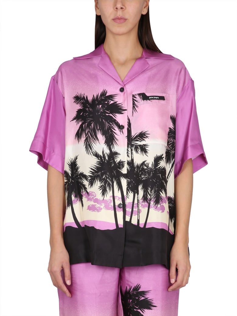 sunset print shirt by Selfnex