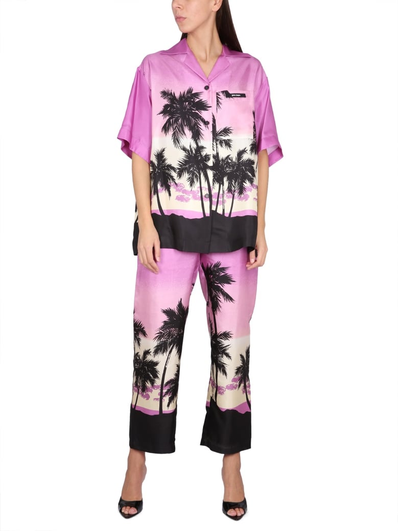 sunset print shirt by Selfnex
