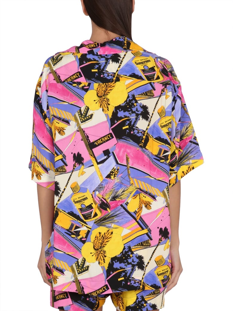 miami mix print shirt by Selfnex