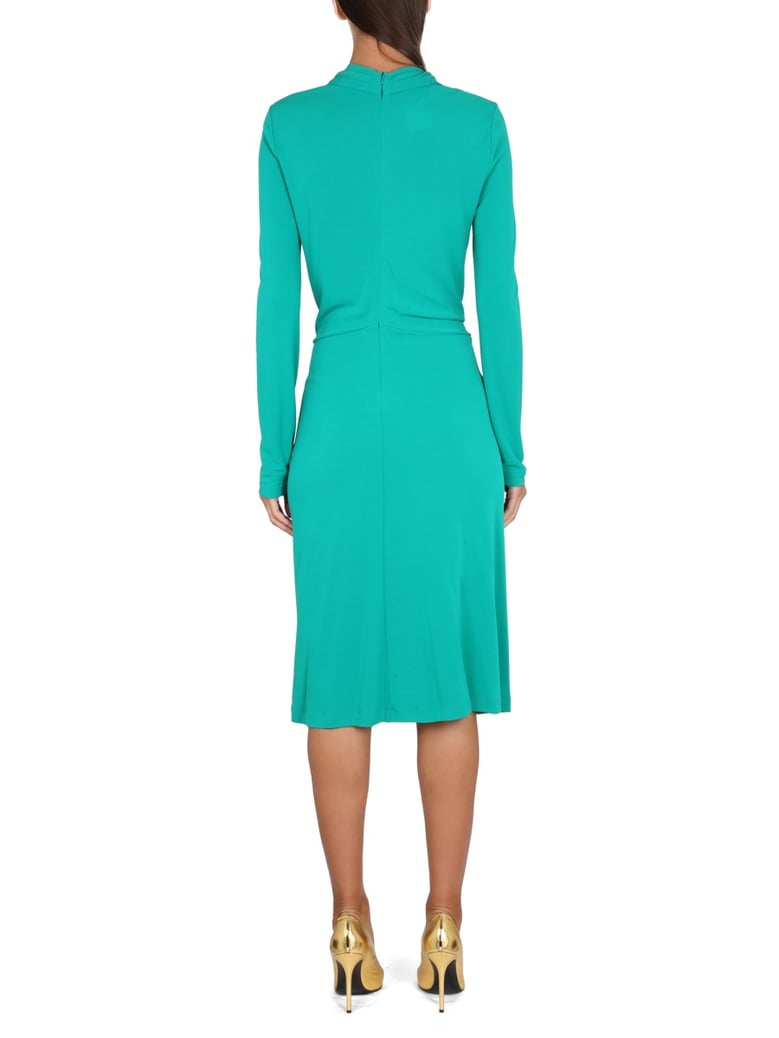 v-neck dress by Selfnex