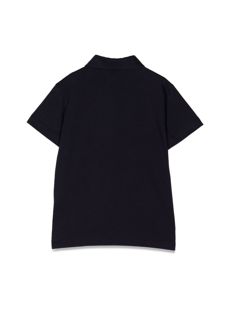 logo polo shirt blue by Selfnex