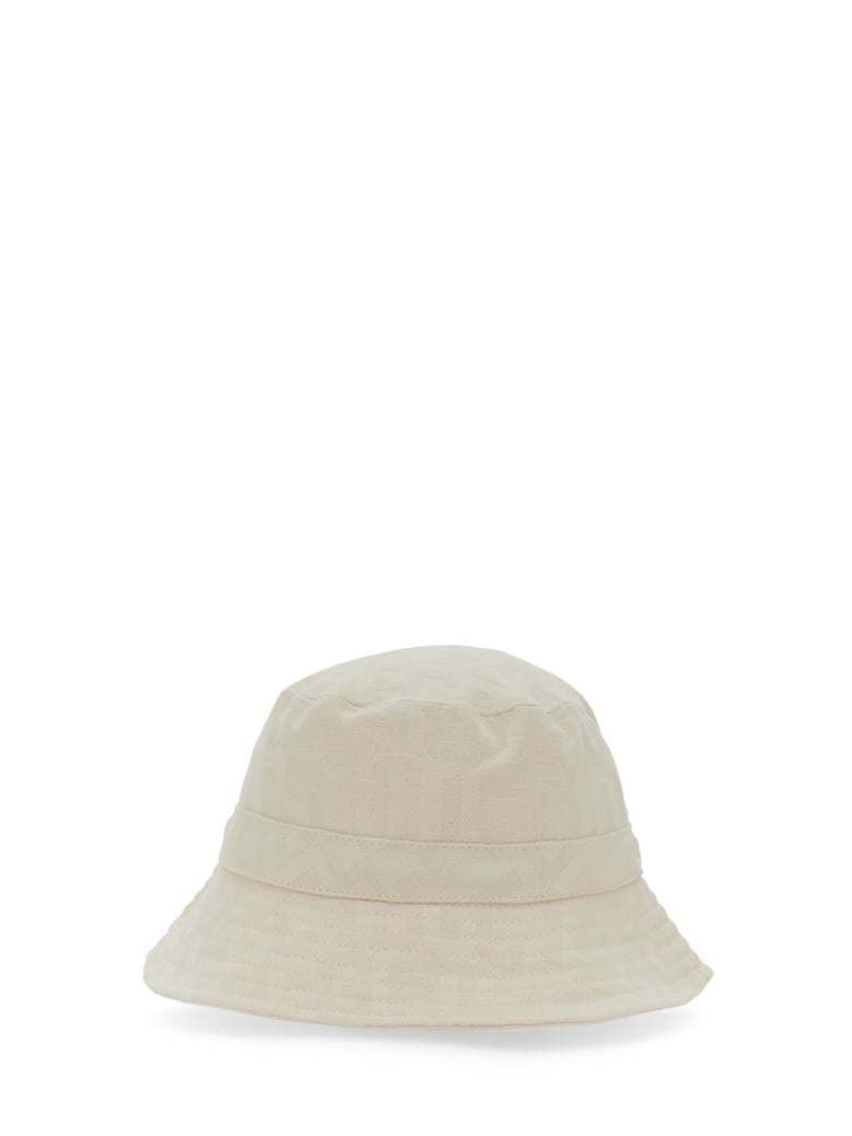 monogram bucket hat by Selfnex
