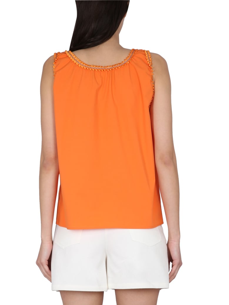 cotton slim fit top by Selfnex