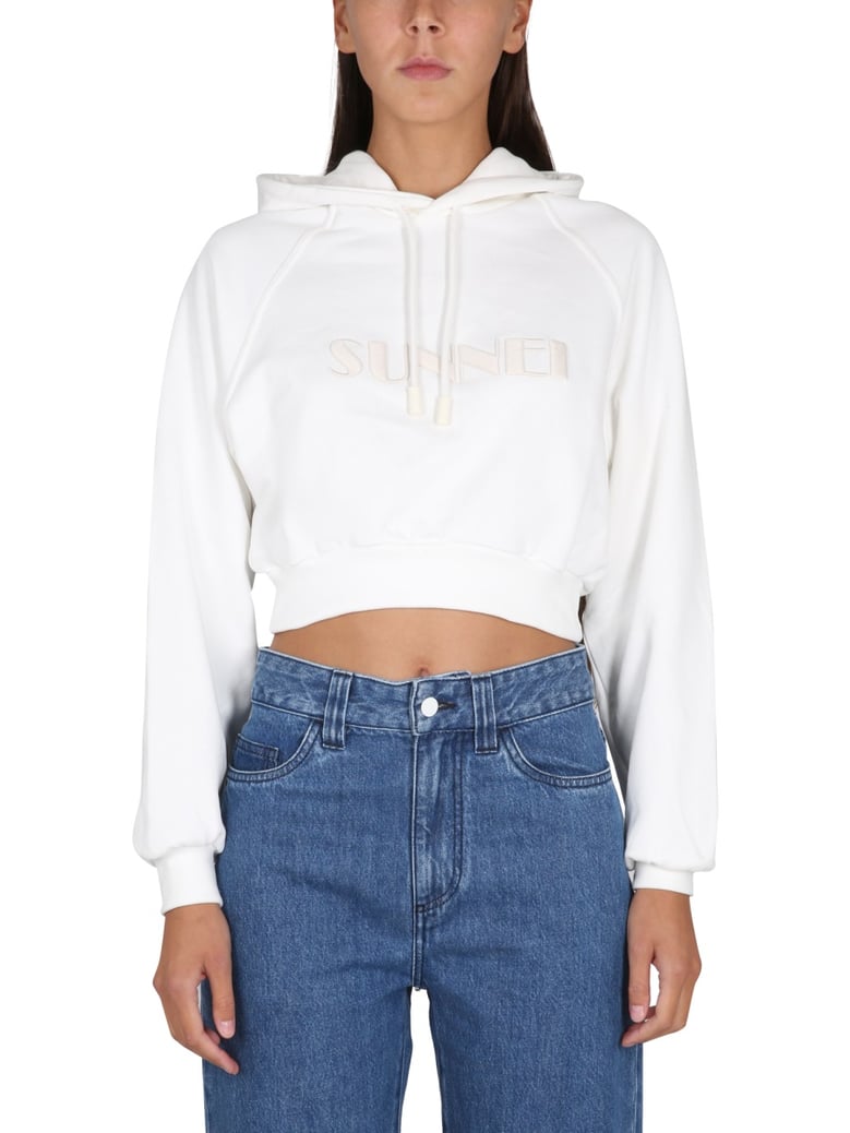 hoodie with drawstring hood by Selfnex