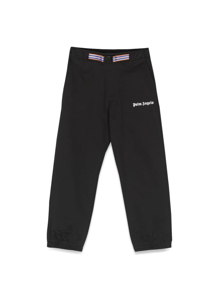 trousers with logo belt insert by Selfnex