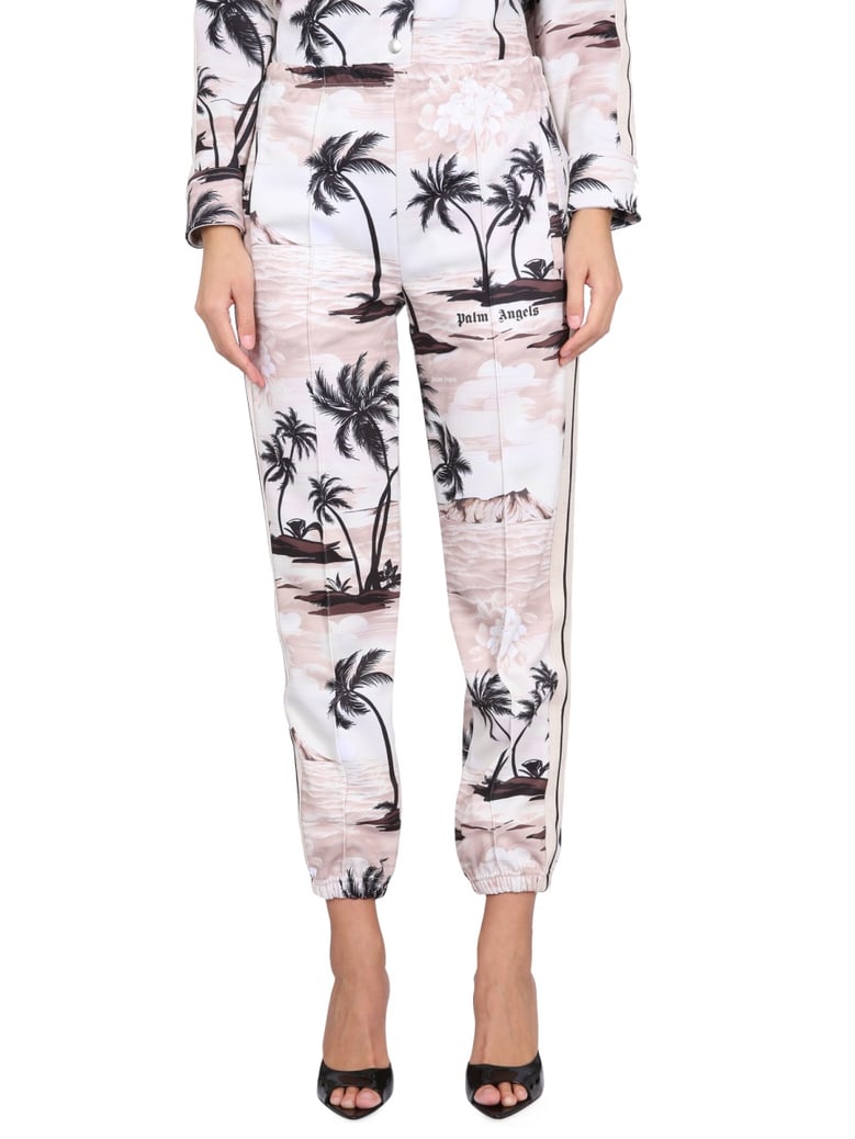 island print pants by Selfnex