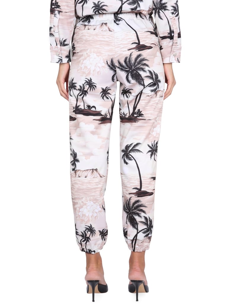 island print pants by Selfnex