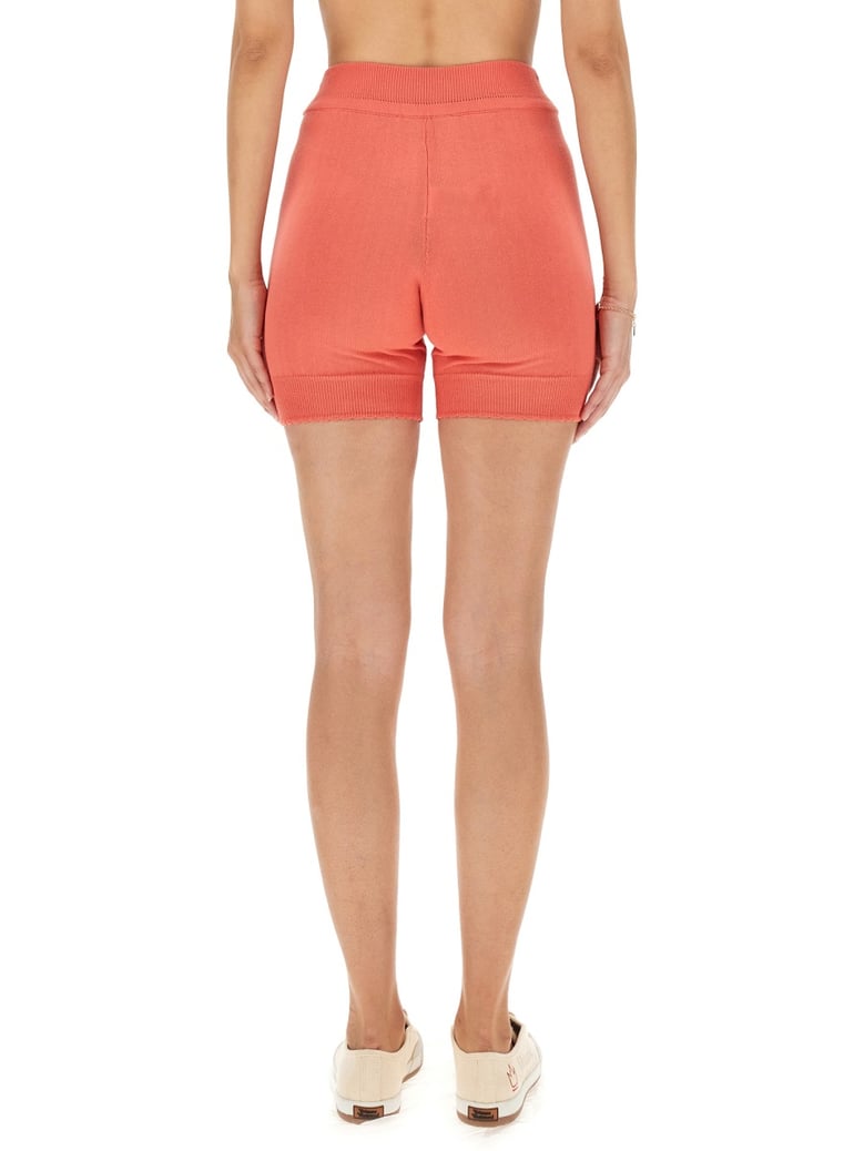 slim fit pink shorts by Selfnex