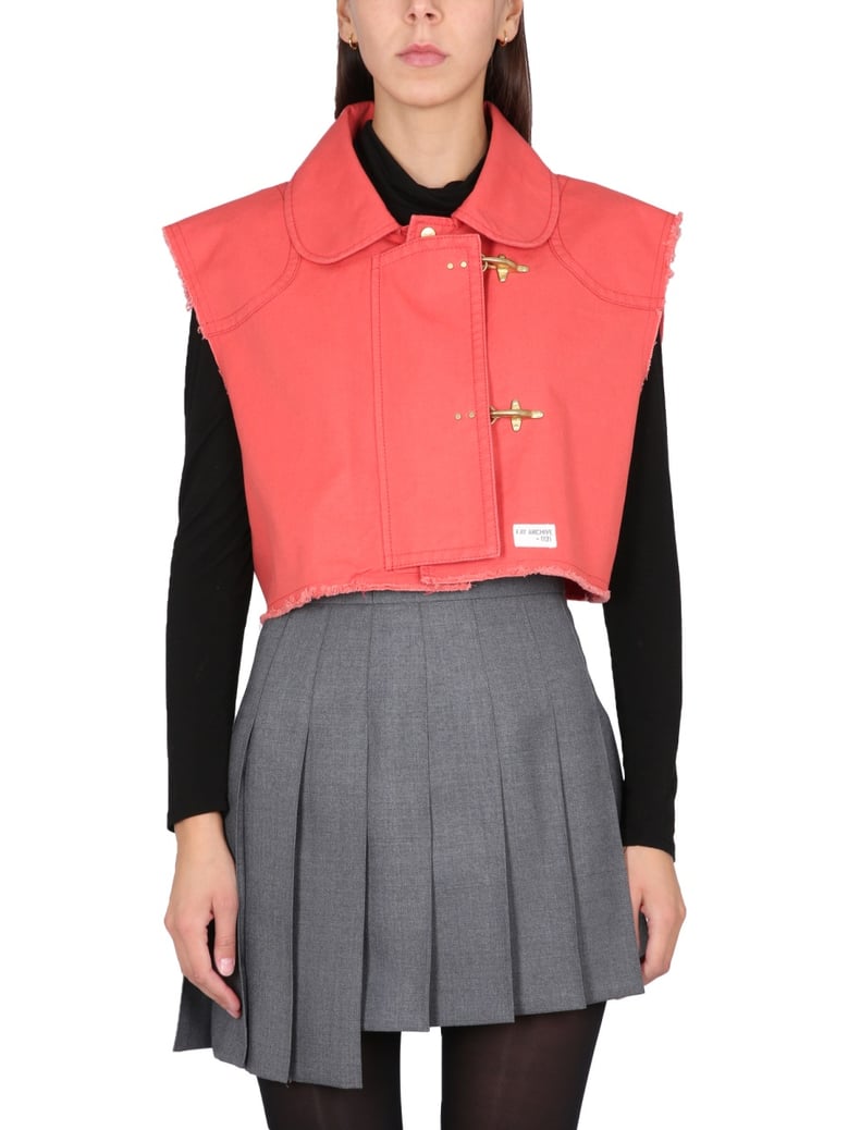 two hooks waistcoat by Selfnex