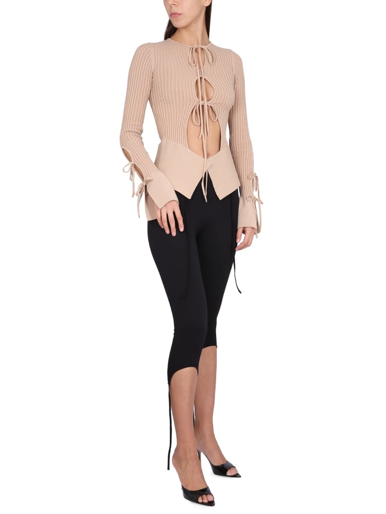 knitted cardigan by Selfnex